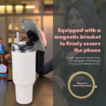 Mobile Phone Stand for 40 Oz Cup Mobile Phone Holder Multifunctional Phone Holder Water Bottle Stand for 40oz Cups for Home - Image 3